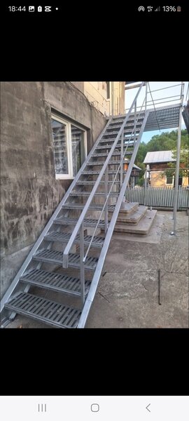 Vand scari metalice zincate