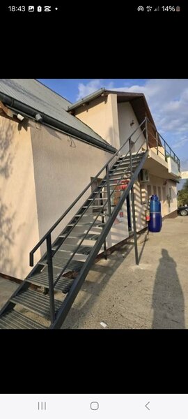 Vand scari metalice zincate