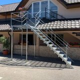 Vand scari metalice zincate